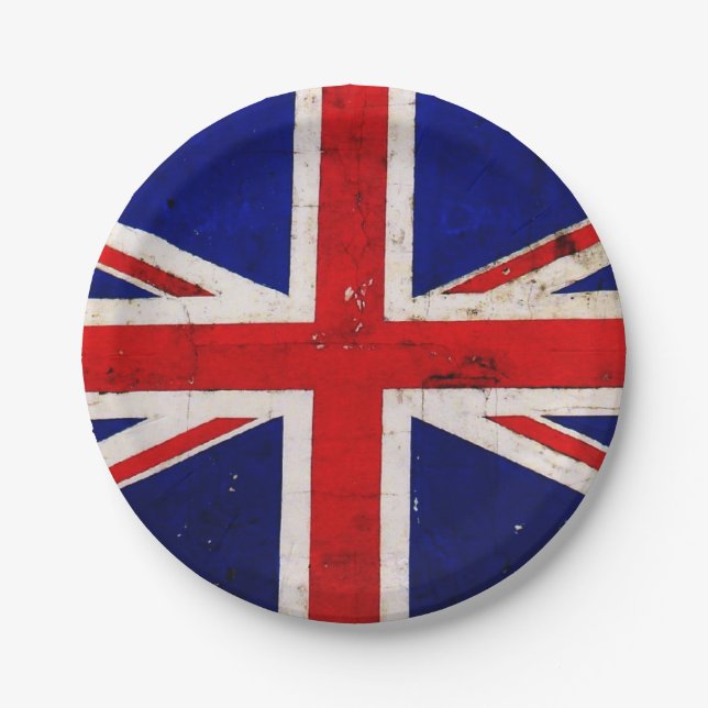 Plato De Papel Fiesta de coronación (Anverso)