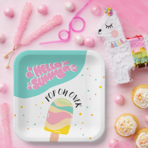 Plato De Papel Fiesta de cumpleaños