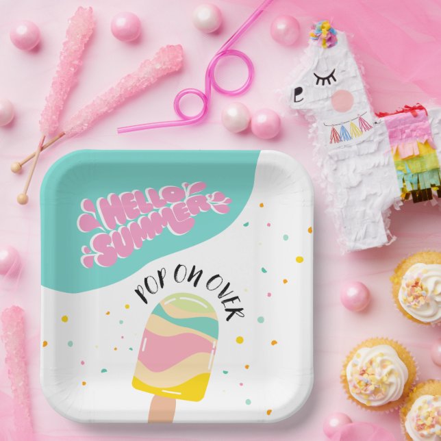 Plato De Papel Fiesta de cumpleaños (Fiesta)