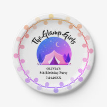 Fiesta de Cumpleaños de Acampada de Lujo para Chic