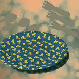 Plato De Papel Fiesta de cumpleaños de chicos Cowboy