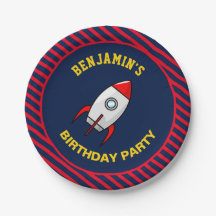 Fiesta de Cumpleaños de Cohete Espacial