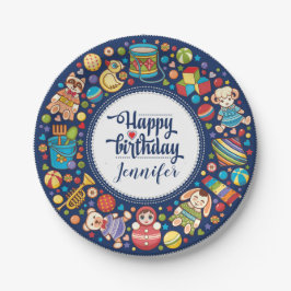 Plato De Papel Fiesta de cumpleaños de fiesta Palooza