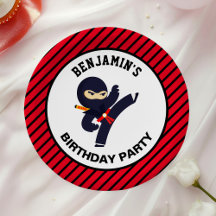 Fiesta de cumpleaños de guerreros de Ninja