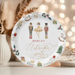 Plato De Papel Fiesta de cumpleaños de los niños de oro rojo Nutc<br><div class="desc">Fiesta de cumpleaños Red gold Nutcracker ballerina  de cumpleaños Placas de papel Los artículos coincidentes están disponibles.</div>