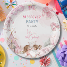 Fiesta de cumpleaños de pijama para niños