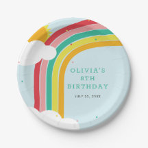 Fiesta de cumpleaños de Rainbow, Sun y Clouds Kid