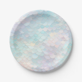 Plato De Papel Fiesta de cumpleaños de Sirena