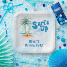 Fiesta de cumpleaños de Surf's Up Summer Beach