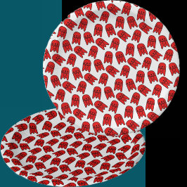 Plato De Papel Fiesta de cumpleaños del buque de cohetes