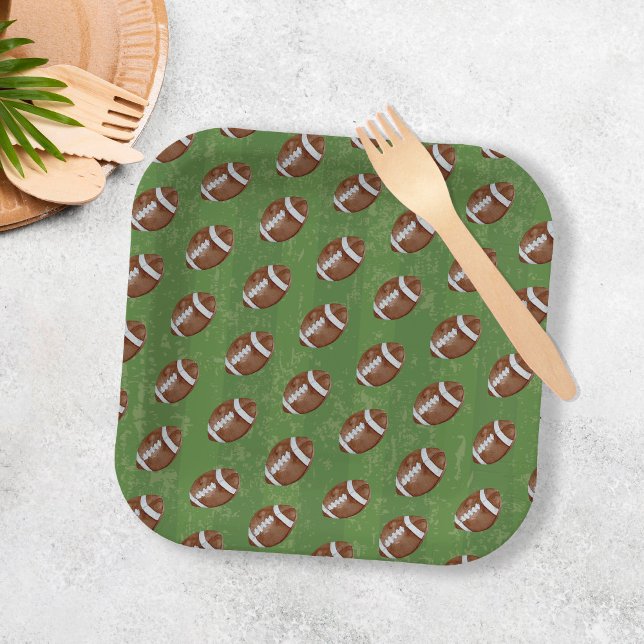 Plato De Papel Fiesta de cumpleaños del niño de fútbol acuático (Subido por el creador)