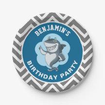 Fiesta de cumpleaños del tiburón blanco