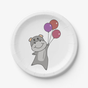 Plato De Papel Fiesta de cumpleaños para el sacrificio de animale