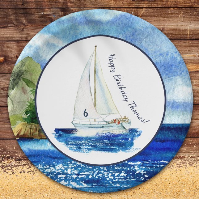 Plato De Papel Fiesta de cumpleaños personalizada para los niños  (Subido por el creador)