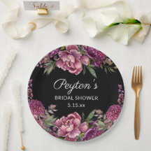 Fiesta de Despedida de Soltera con Flores Purpura