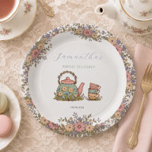 Fiesta de Despedida de Soltera con Té Elegante Vin