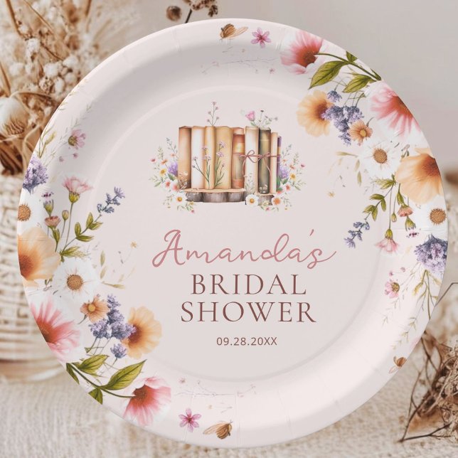 Plato De Papel Fiesta de Despedida de Soltera de Libretas de Cuen (Subido por el creador)