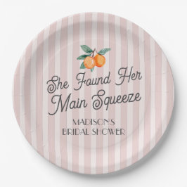 Plato De Papel Fiesta de Despedida de Soltera Pink Cutie Main Squ