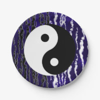 Fiesta de energía Zen tranquilidad azul Yin Yang