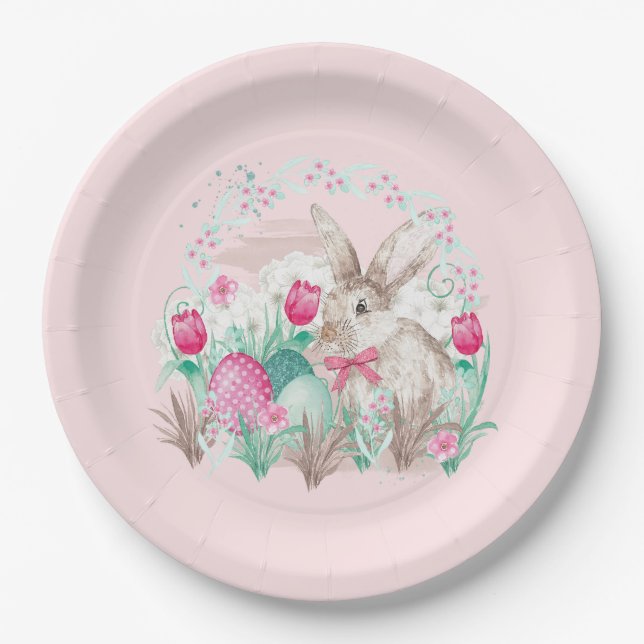 Plato De Papel Fiesta de fiesta de verano (Anverso)