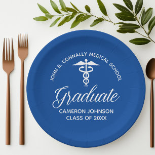 Plato De Papel Fiesta de Graduación de la Facultad de Medicina Az