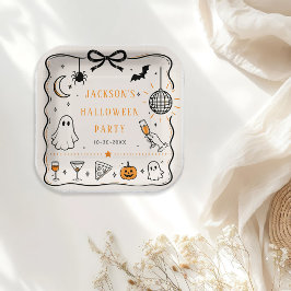 Plato De Papel fiesta de Halloween