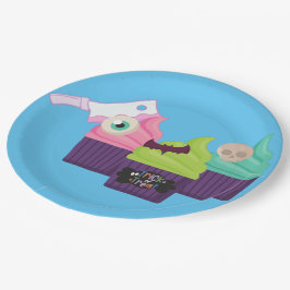 Plato De Papel Fiesta de Halloween