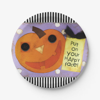 Plato De Papel Fiesta de Halloween