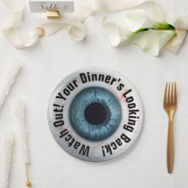 Plato De Papel ¡Fiesta de Halloween embrujada!