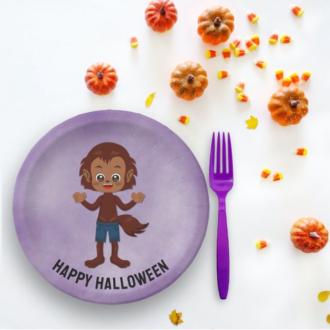 Plato De Papel Fiesta de Halloween para los niños Placa de papel  (Subido por el creador)