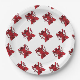 Plato De Papel Fiesta de horneado/boil de langosta para cualquier