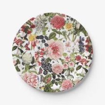 Fiesta de Jardín Vintage Floral Pulgar Verde Cumpl