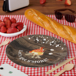 Plato De Papel Fiesta de la hoguera vamos a conseguir más