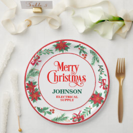 Plato De Papel Fiesta de oficina de navidades