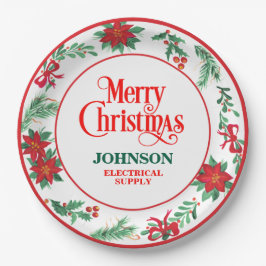 Plato De Papel Fiesta de oficina de navidades