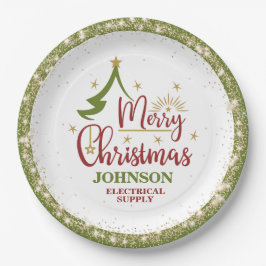 Plato De Papel Fiesta de oficina de navidades