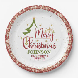 Plato De Papel Fiesta de oficina de navidades