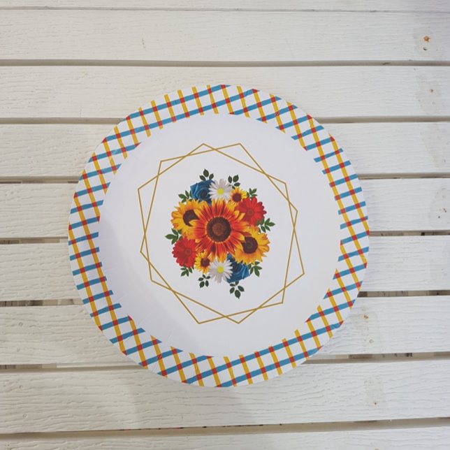 Plato De Papel Fiesta de picnic de verano (Subido por el creador)