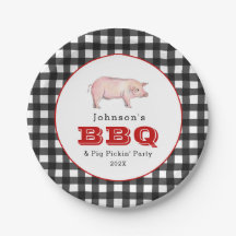 Fiesta de pig de barbacoa, picnic familiar