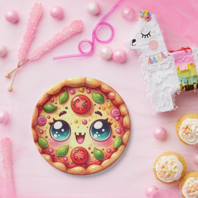 Plato De Papel fiesta de pizza (Fiesta)