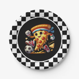Plato De Papel fiesta de pizza de Guay Soccer