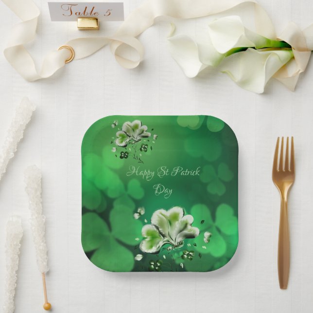 Plato De Papel Fiesta de placas de papel (Boda)