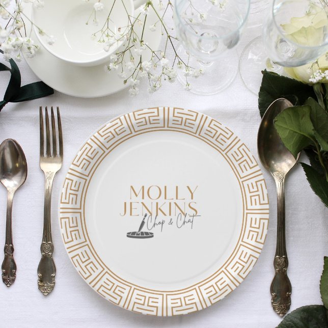 Plato De Papel Fiesta de soltera con tema de cocina (Subido por el creador)