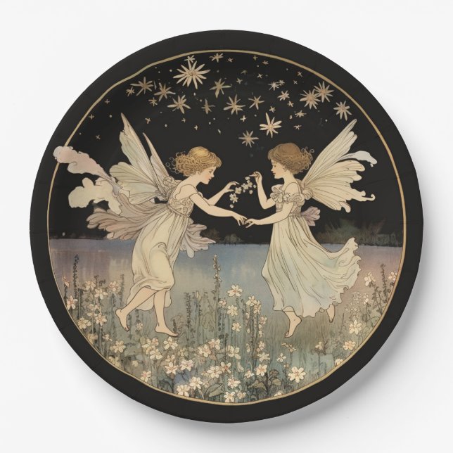 PLATO DE PAPEL FIESTA DEL CUMPLEAÑOS DE JUSTICIA (Anverso)