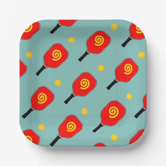 Plato De Papel Fiesta Deportivo de Baloncesto (Anverso)