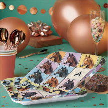 Fiesta ecuestre temática equina caballo monogramad