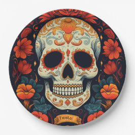 Plato De Papel ¡Fiesta! Fiesta de México