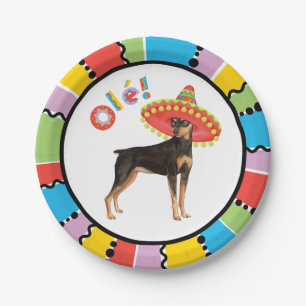 Plato De Papel Fiesta Min Pin