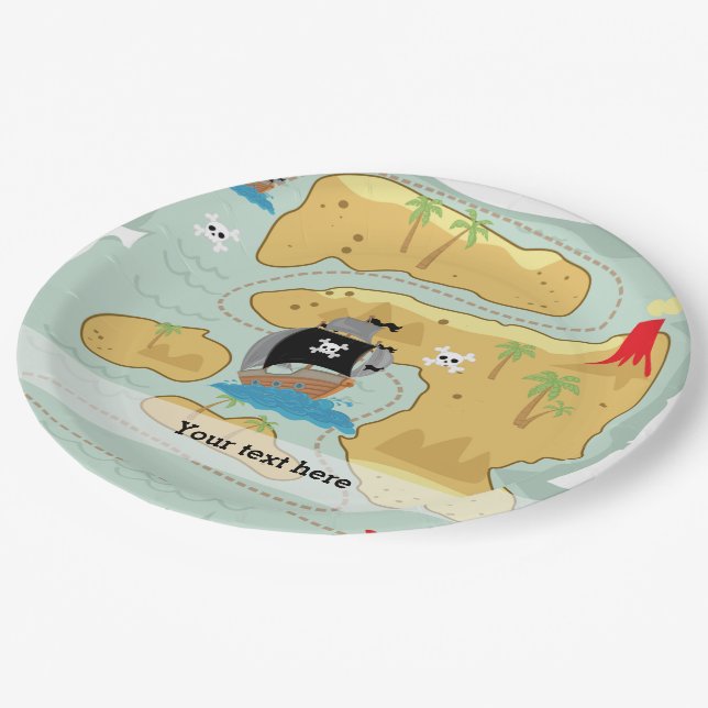 Plato De Papel Fiesta pirata (Angular)