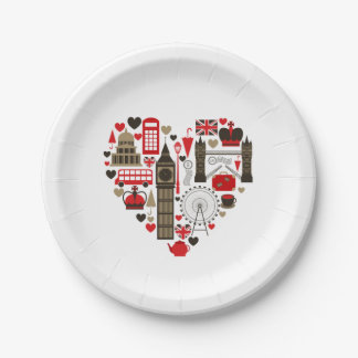 Plato De Papel Fiesta Plate Love London